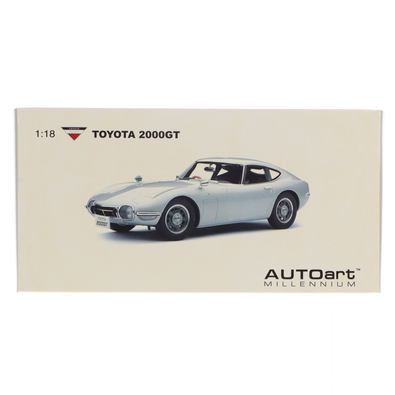 MILLENNIUM 1/18 トヨタ 2000GT (シルバー) アップグレードバージョン