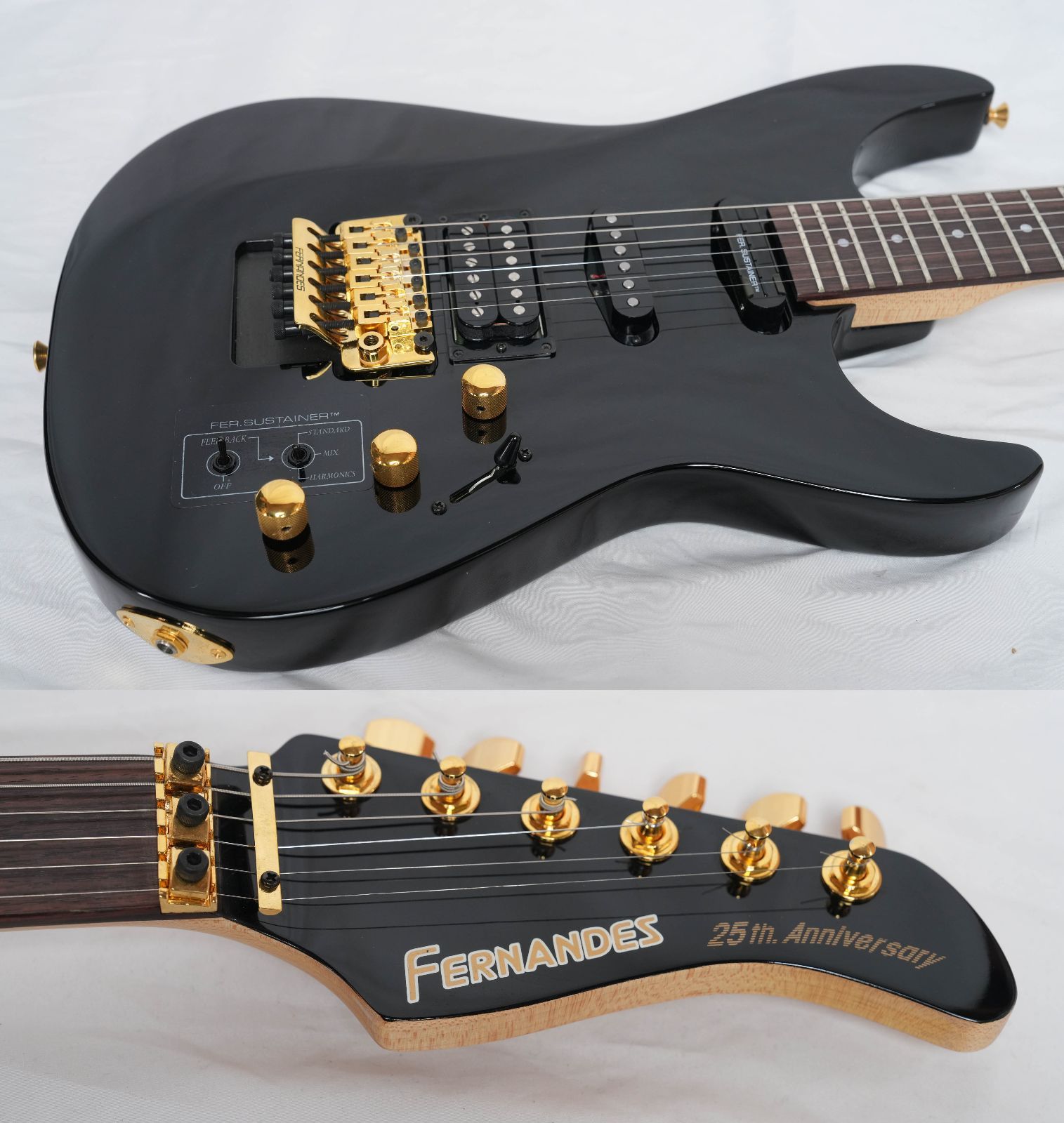 ☆FERNANDES☆FR-85QC BLACK 25th Anniversary フルモードサスティナー