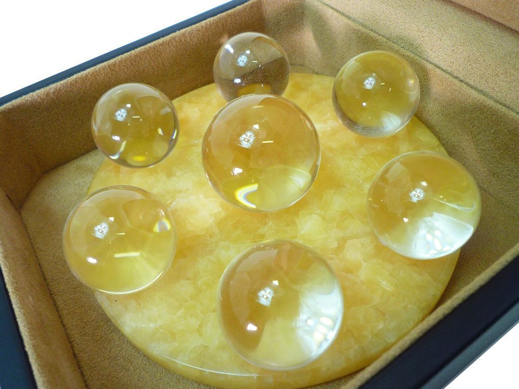 RAJAS ラジャス 剣＆水晶 大理石 専用ケース セット 新リンパ療法