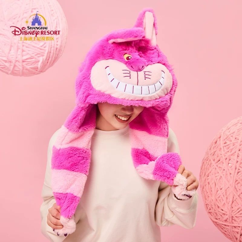 ディズニー チシャ猫ファンキャップ マフラー チェシャ猫 ファン