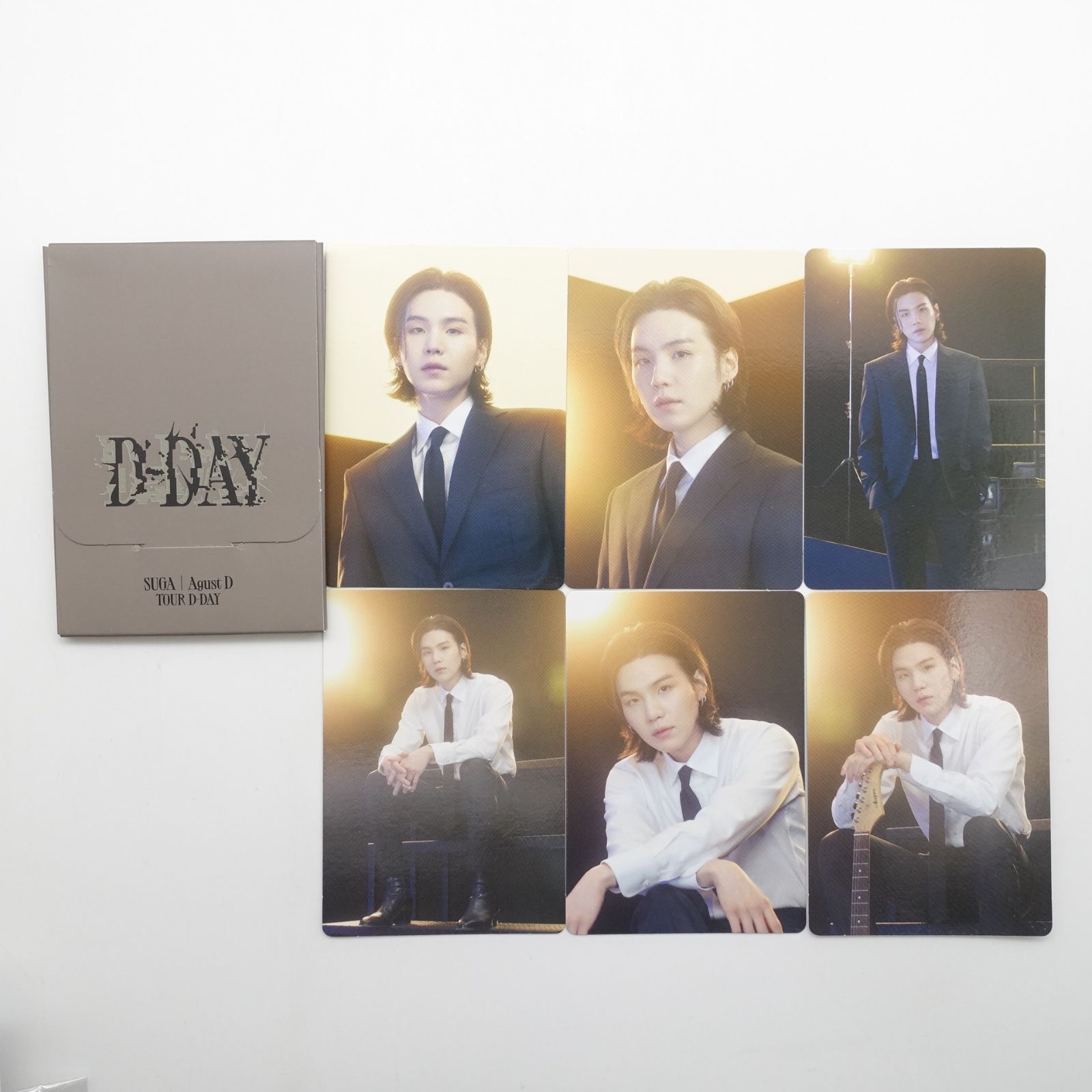 BTS SUGA Agust D TOUR 'D-DAY' ミニフォトカード SUGA ver. ユンギ