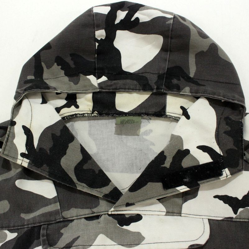 90s USA製 vintage 迷彩柄 シティカモ 民間 ミリタリー アノラック