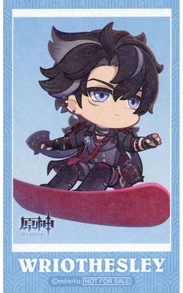 中古】キャラカード リオセスリ(ミニキャラ2) カード 「原神×GiGO