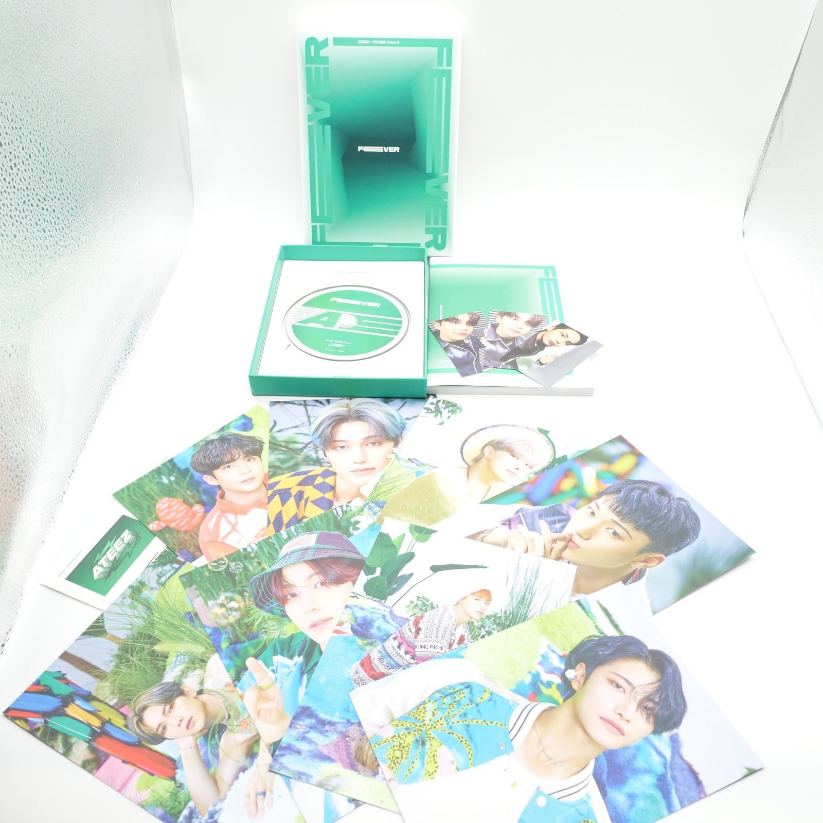 ATEEZ ZERO:FEVER Pt.3 トレカ:ジョンホ QRカード.ポスター無し - メルカリ