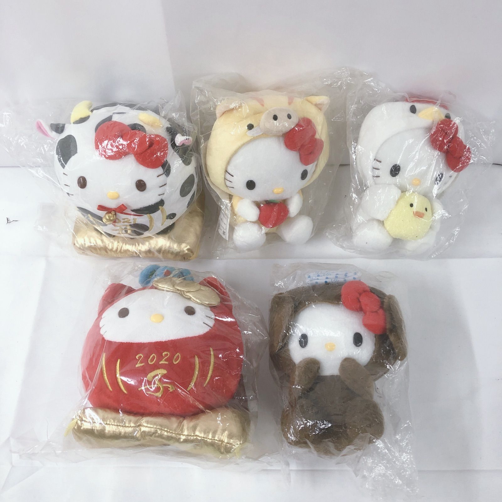 ヤクルト限定 非売品 ハローキティ 干支ぬいぐるみ5点セット - メルカリ