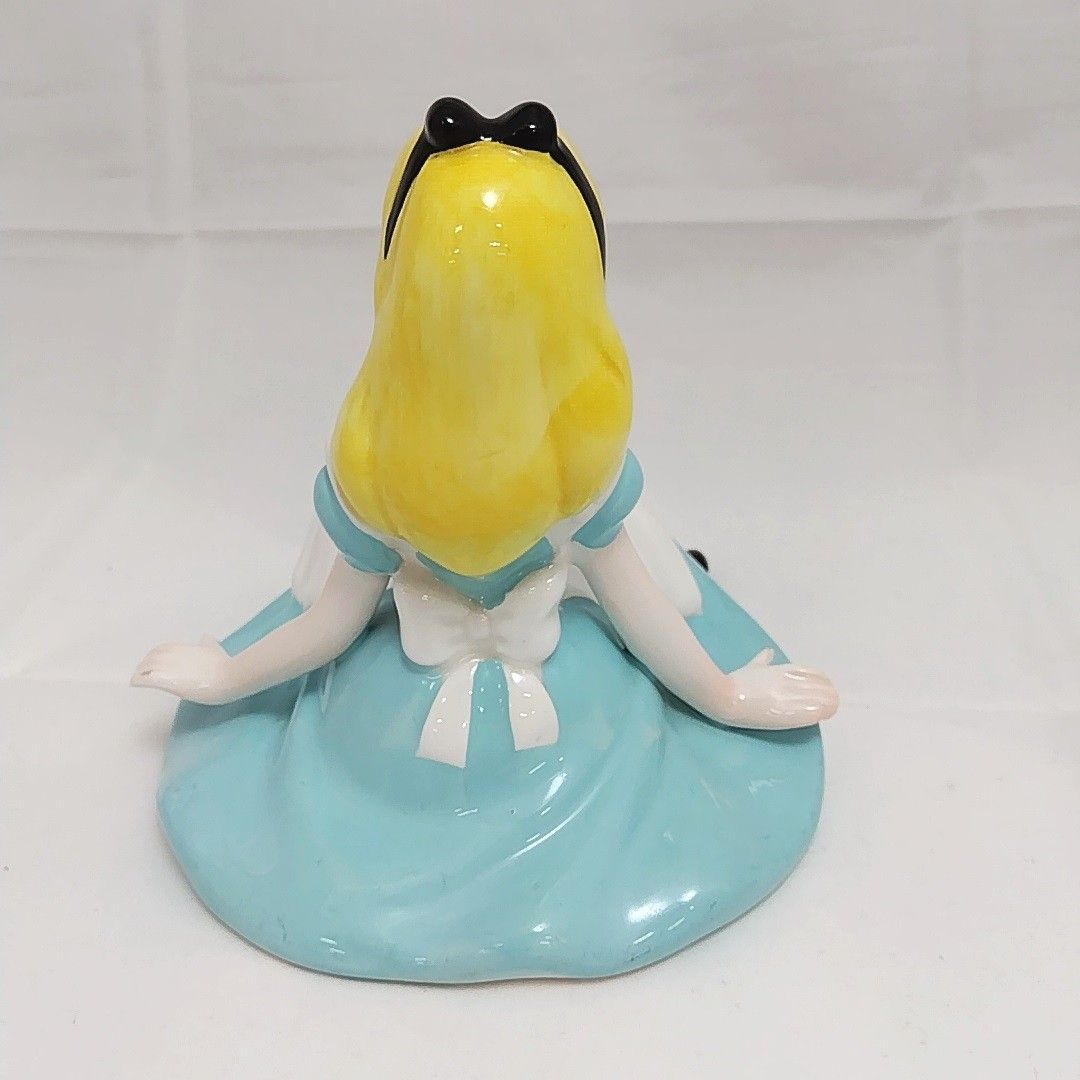 希少 3点セット】 ディズニー 不思議の国のアリス 陶器 置物 アリス