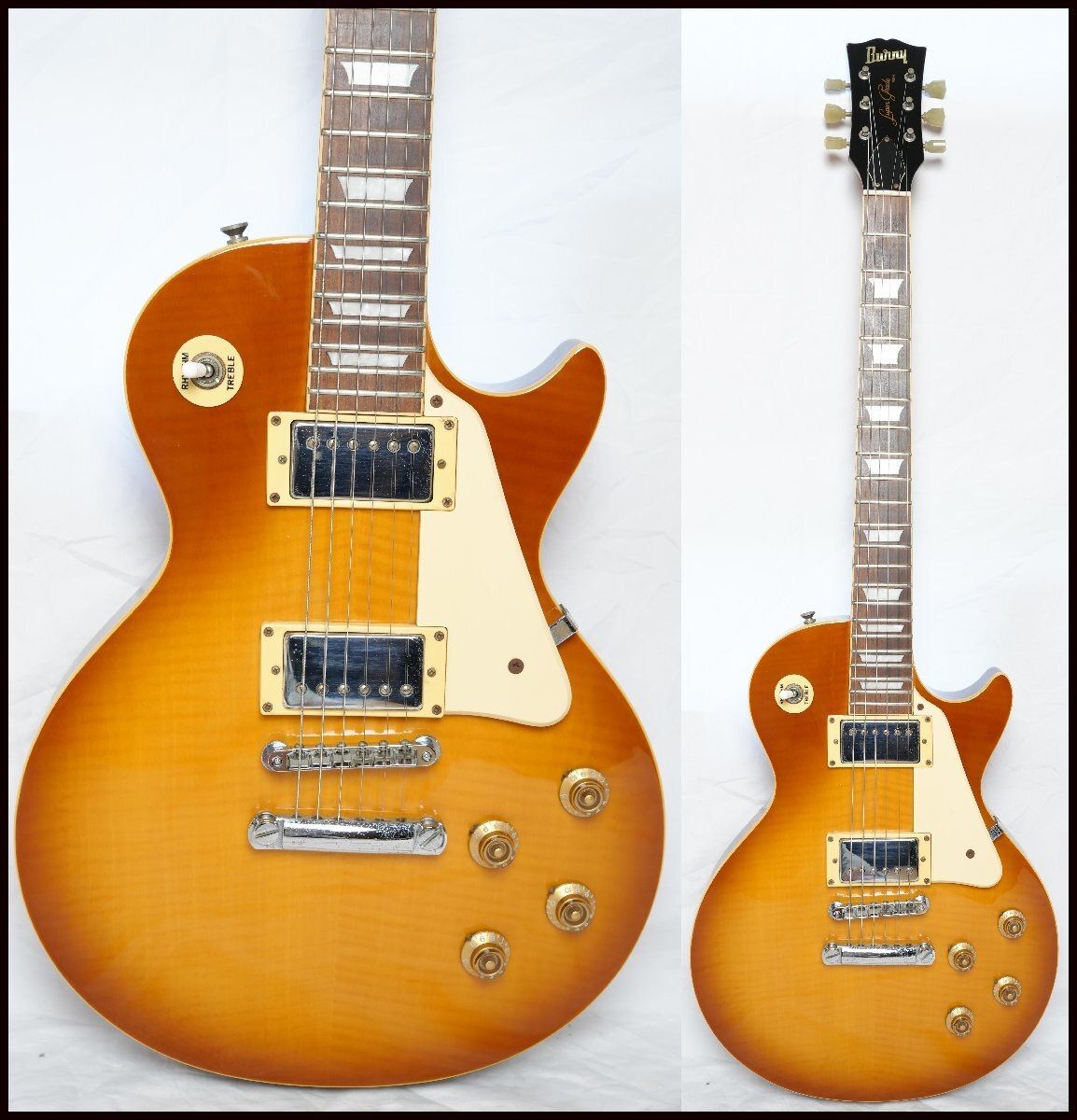 ☆BURNY☆RLG VHB ハニーバースト SUPER GRADE レスポールスタンダード