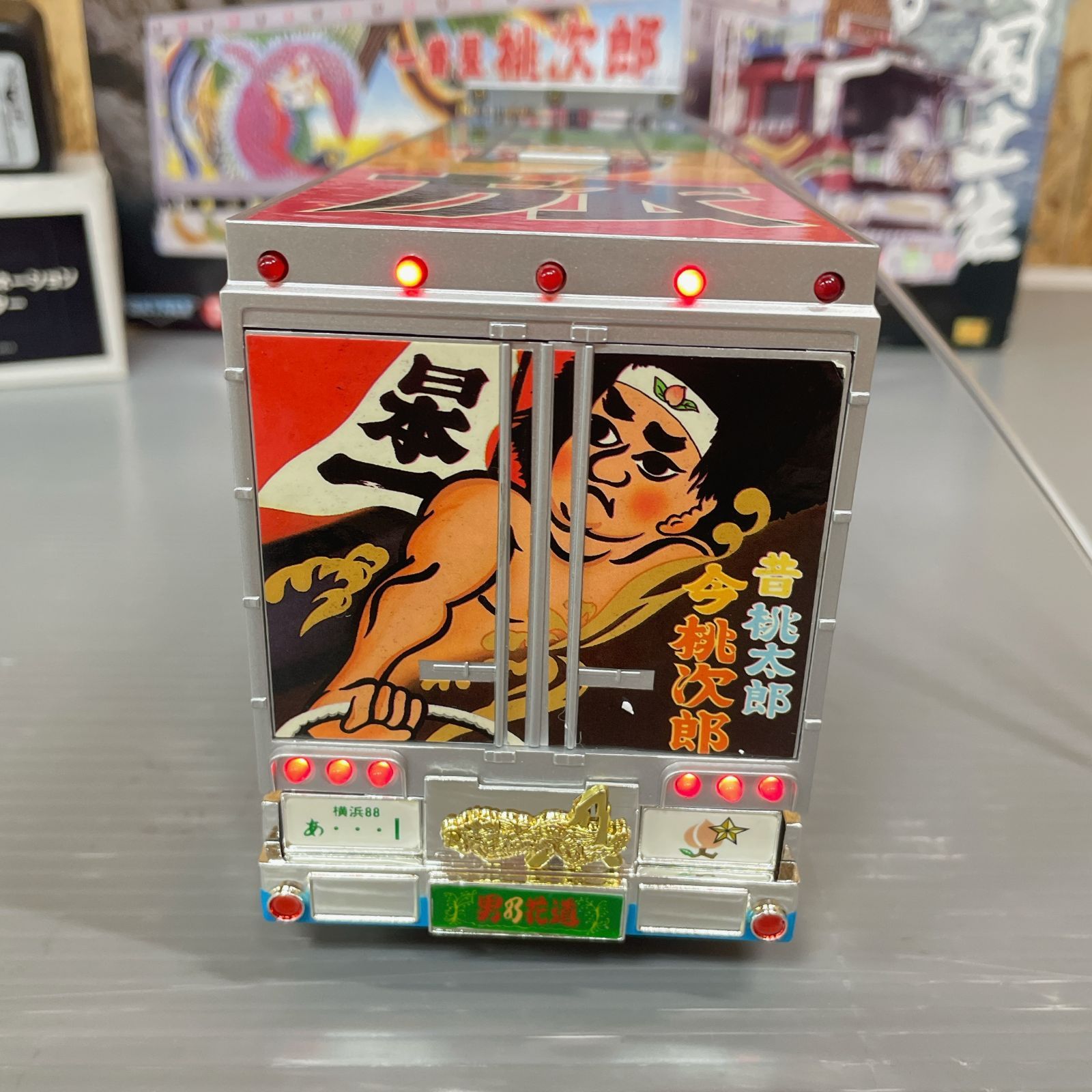 中古】デコトラ 1/32 RC トラック野郎 No.01 故郷特急便 デコトラ