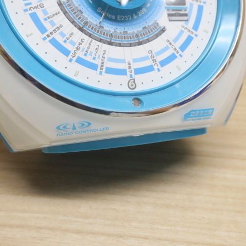 未使用品 日車夢工房 京浜東北線 駅メロ 電波目覚まし時計 2025年最新