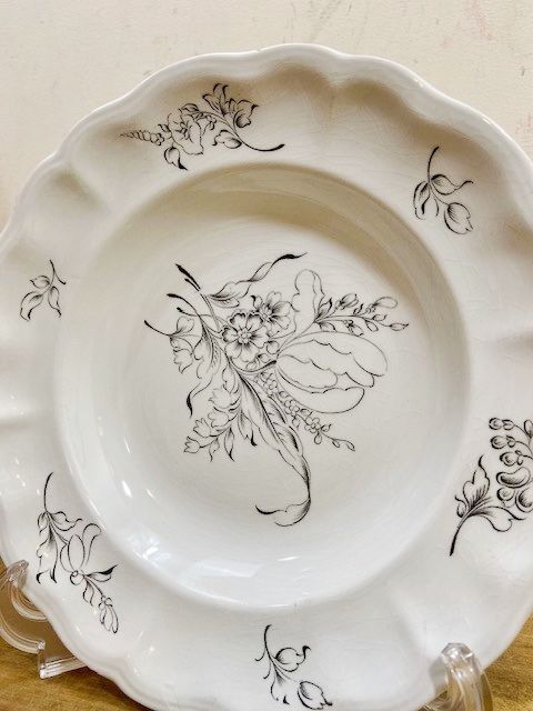 フランス アンティーク プレート 皿 食器 リュネヴィル luneville