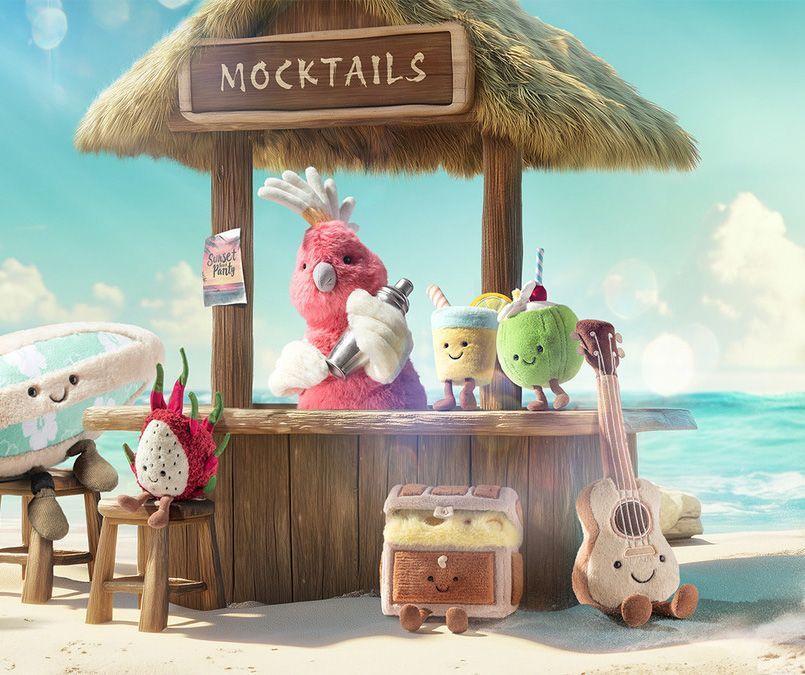 新品 ジェリーキャット Jellycat ココナッツ ジュース ドリンク