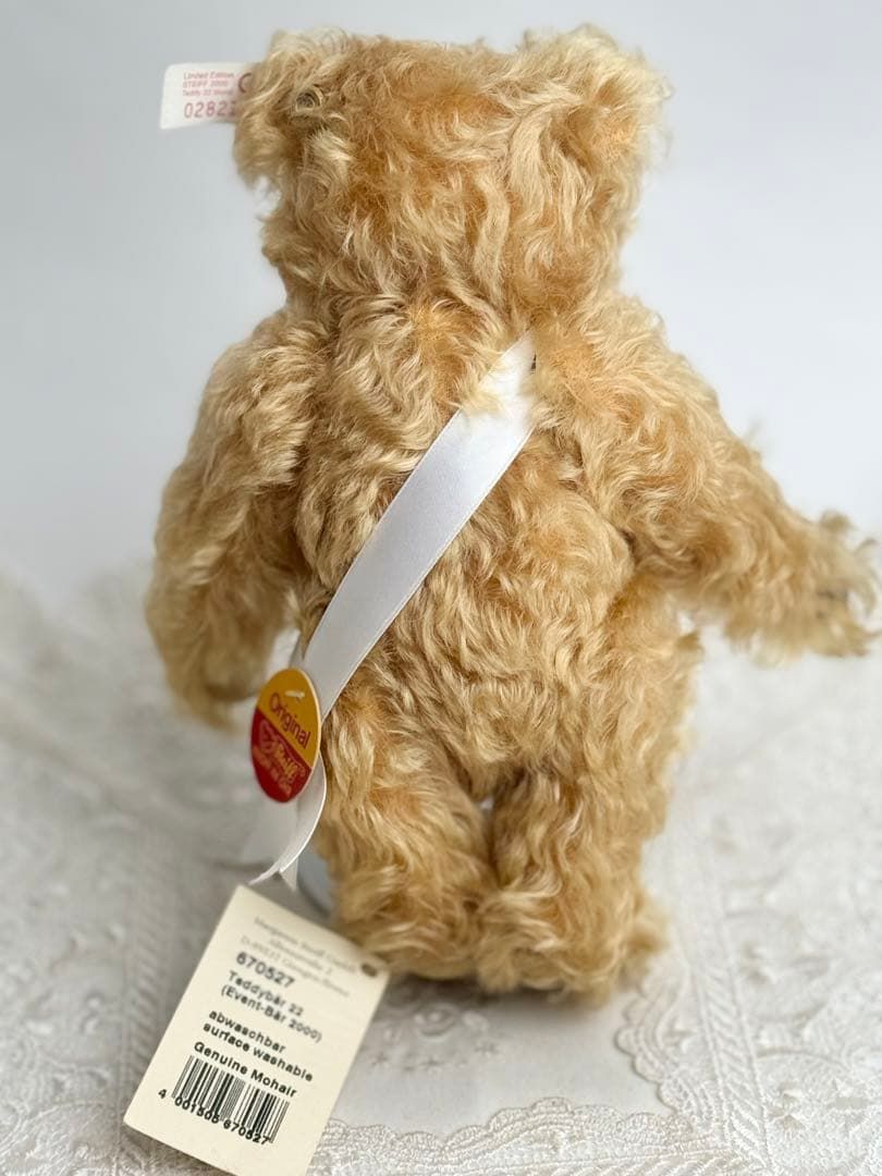 送料無料☆シュタイフ☆2000年スペシャルイベント限定テディベア 22cm