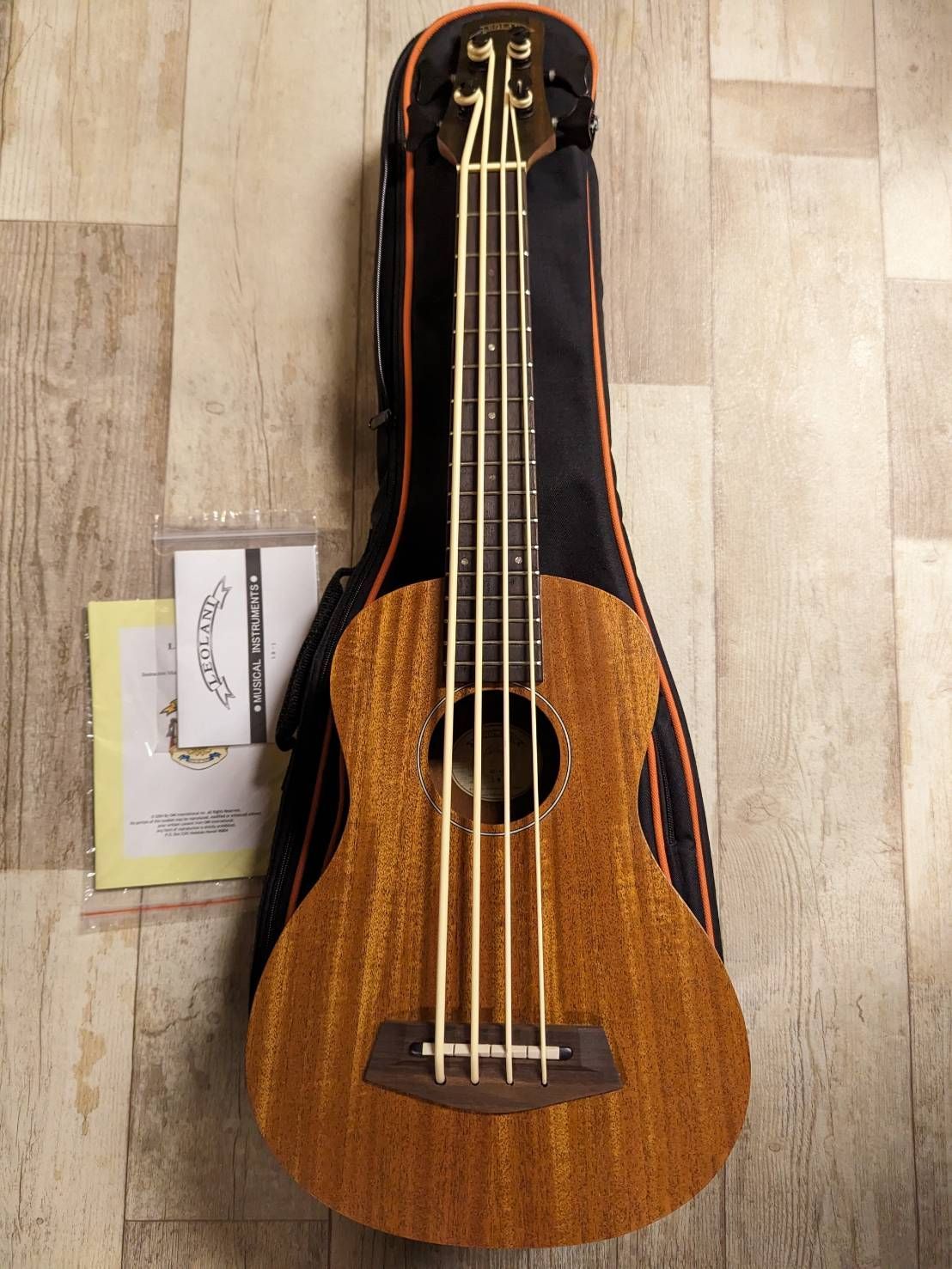 プリアンプ搭載 LEOLANI レオラニ LB-1 ウクレレベース - メルカリ