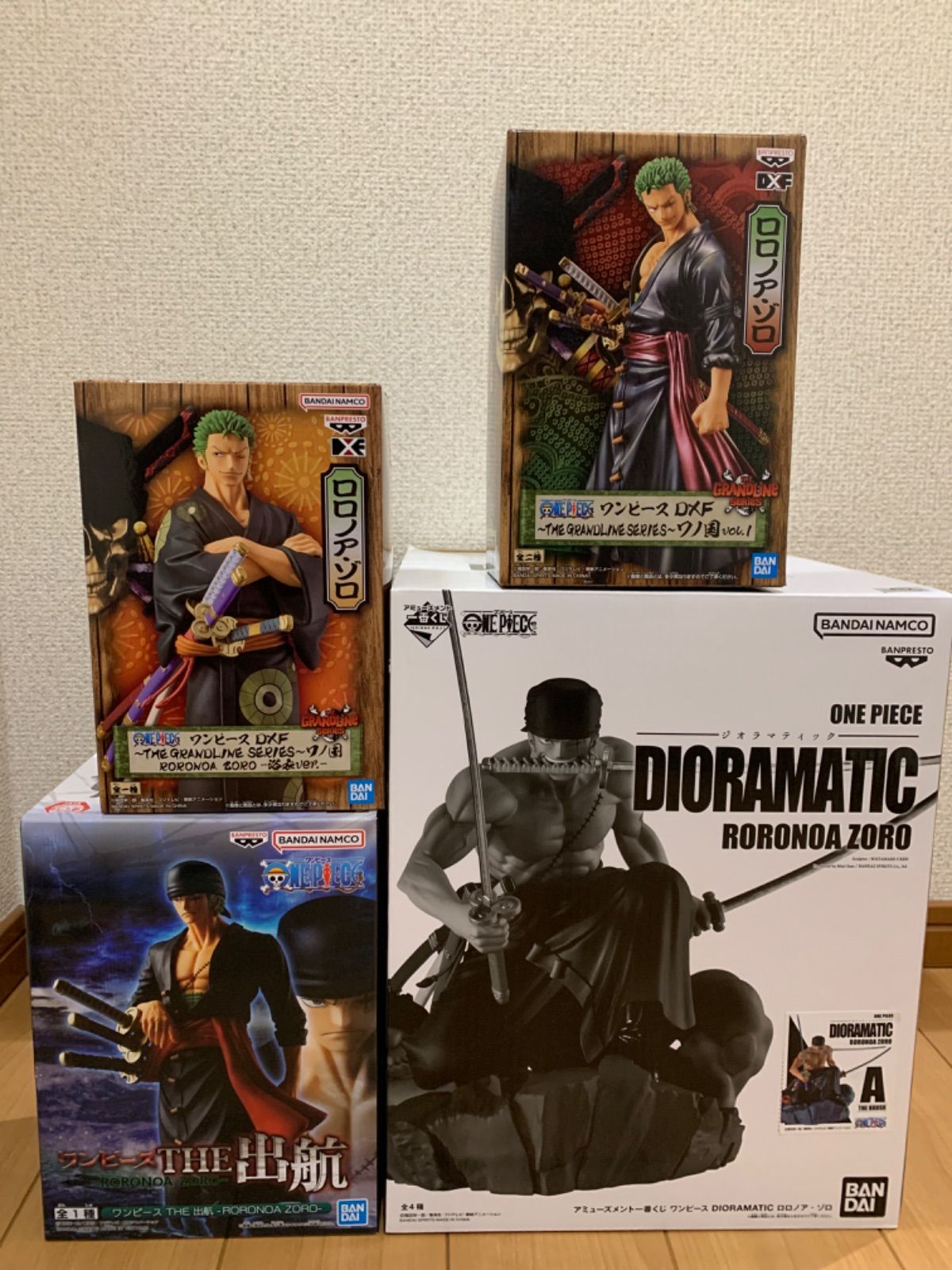 ロロノア・ゾロ A(ブラシ彩色) 「アミューズメント一番くじ ワンピース