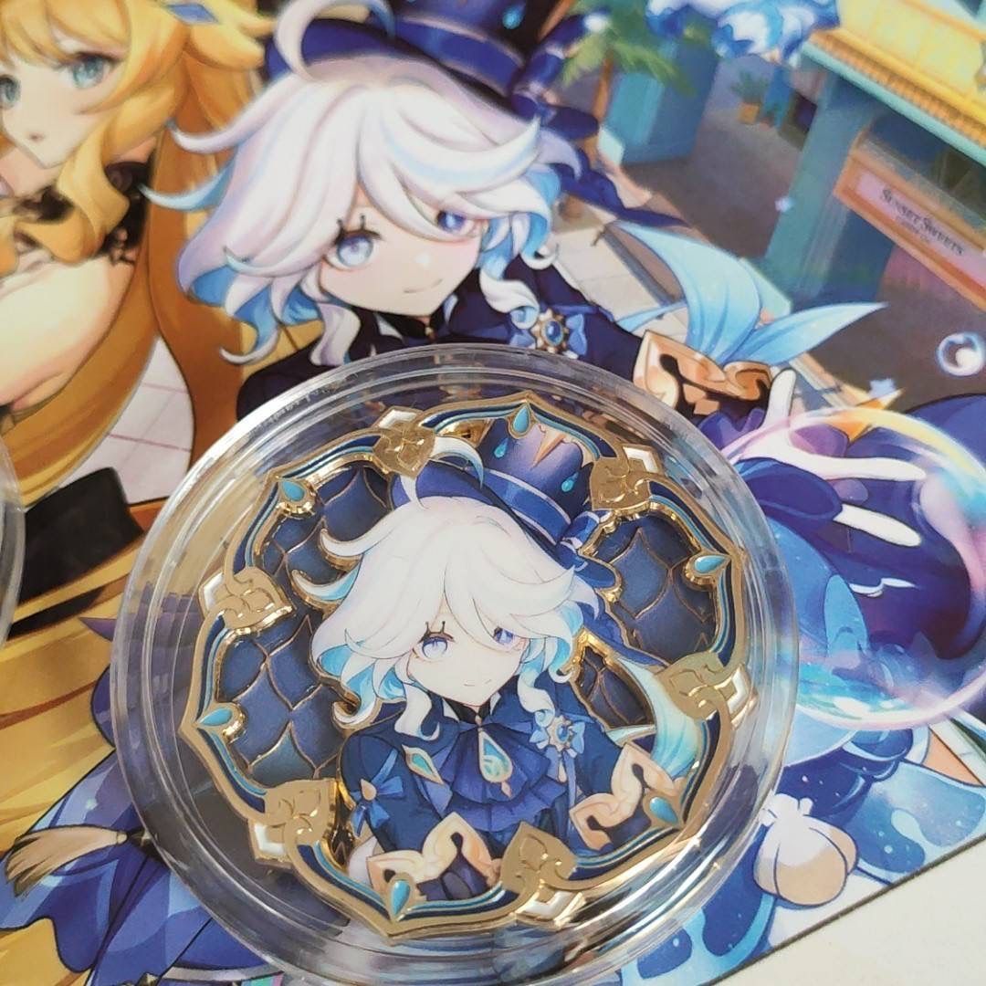公式正規品 フリーナ 記念コイン コイン 原神 ユニバーサルスタジオ