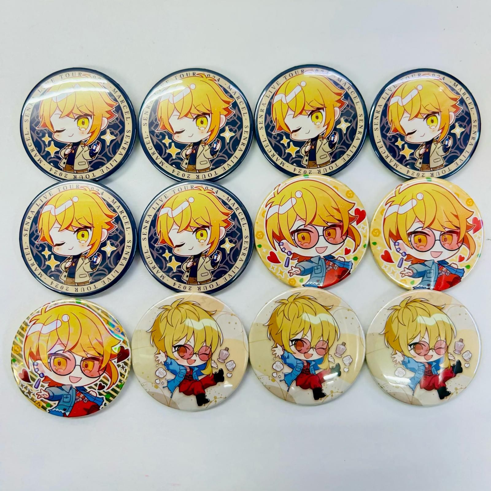 センラ ワンマン MARCEL 2024 センワン 黄色背景 実写 缶バッジ センラ