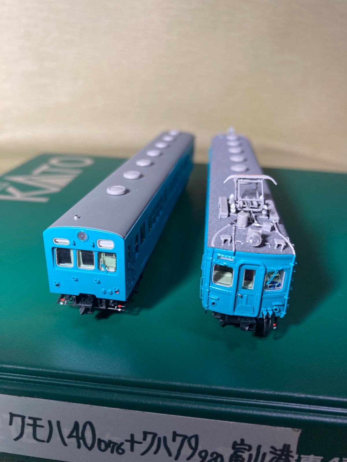 精密加工特製品クモハ40076,クハ79934富山港線 - メルカリ