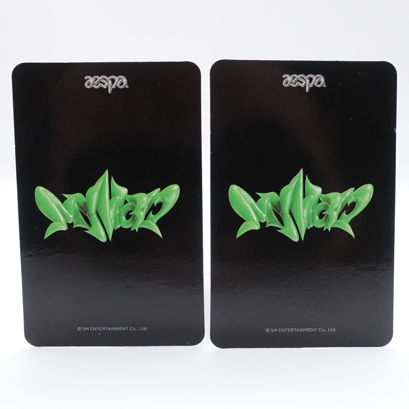 aespa ジゼル MY WORLD トレカ フォト カード 2枚セット GISELLE