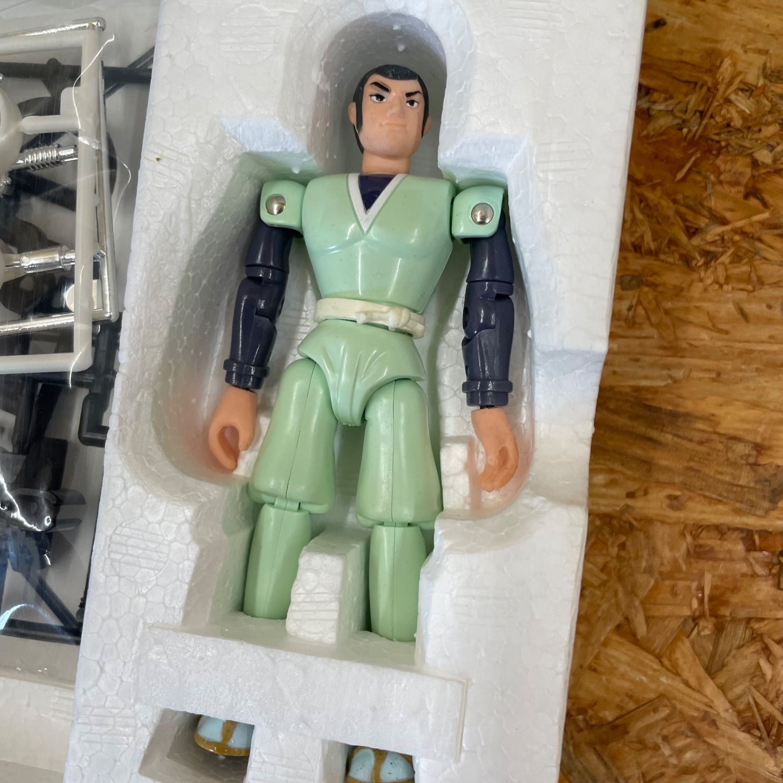 未組立 昭和レトロ TOMY製 仮面の忍者 赤影 アクティブポーズシリーズ