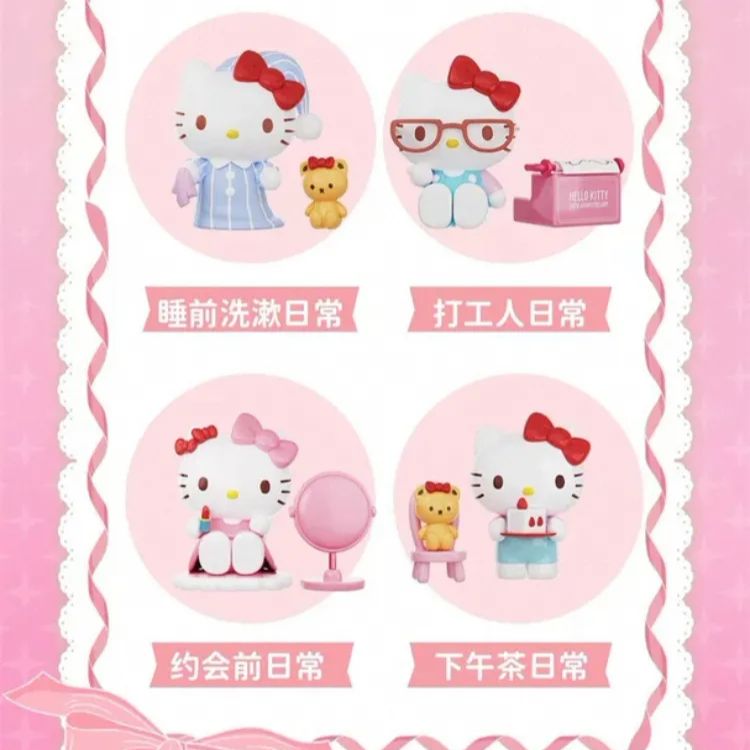 海外 限定 被りなし4種セット サンリオ ハローキティ 50周年 公式