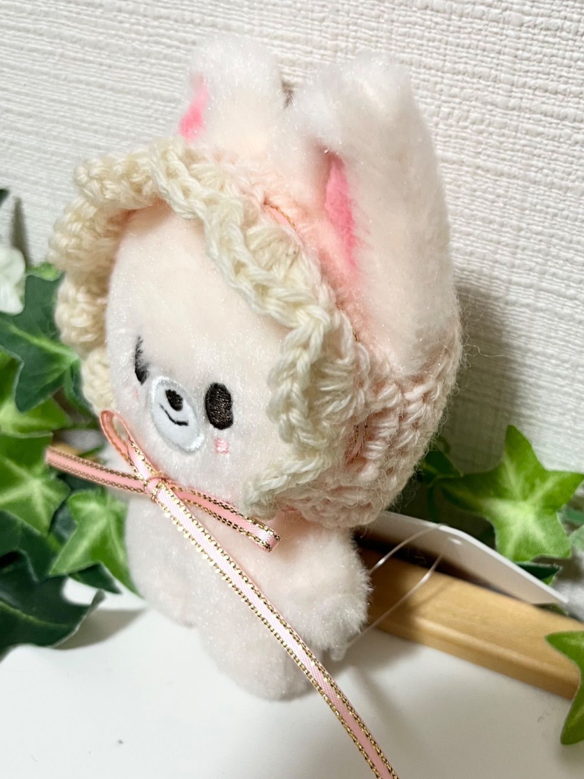 skzoo ベビーボンネット 10センチぬいぐるみ用（耳の穴あり・ナシ選択