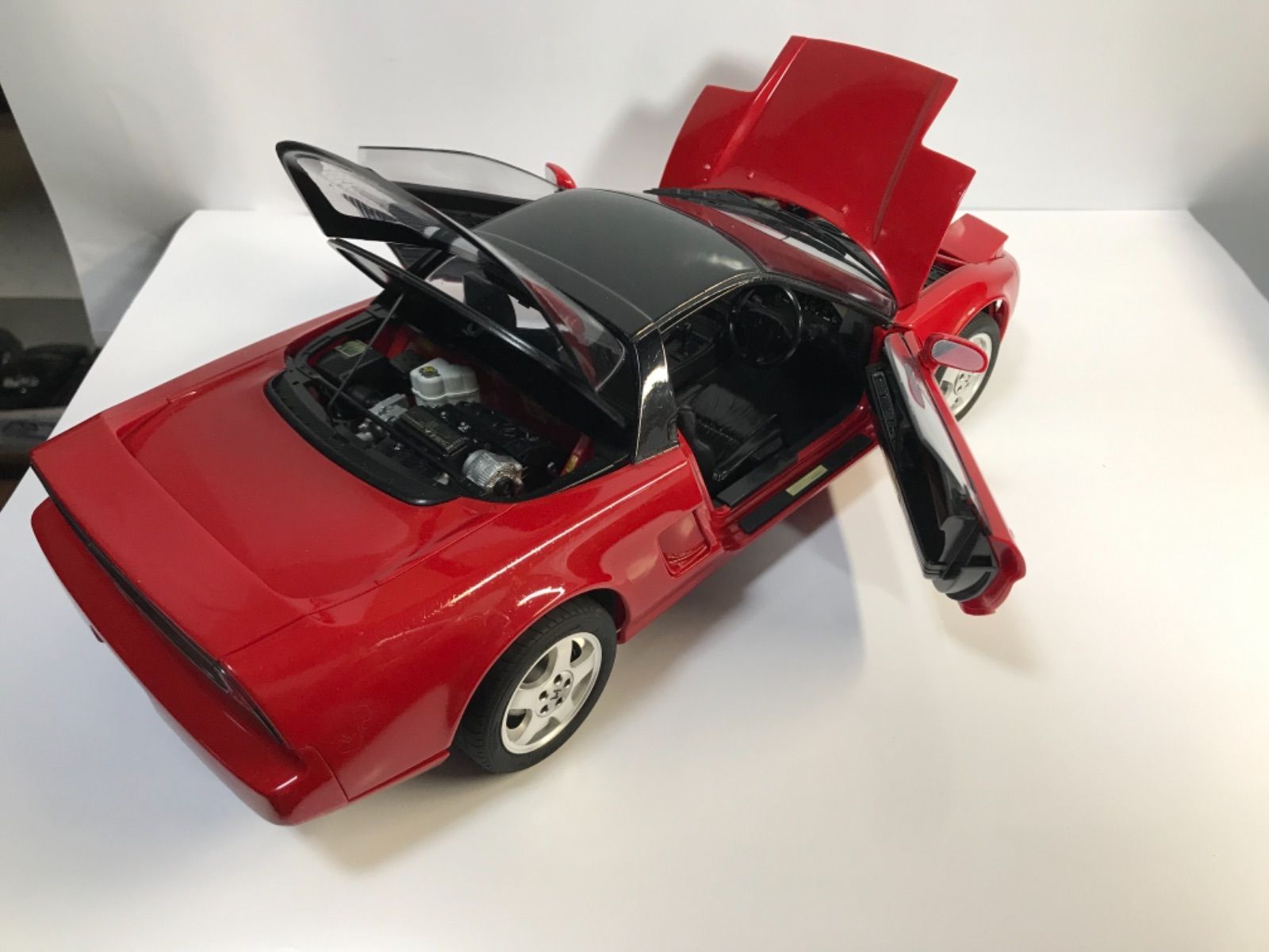 ホンダNSX 1/12ロッソホンダNSXの完成品 - メルカリ