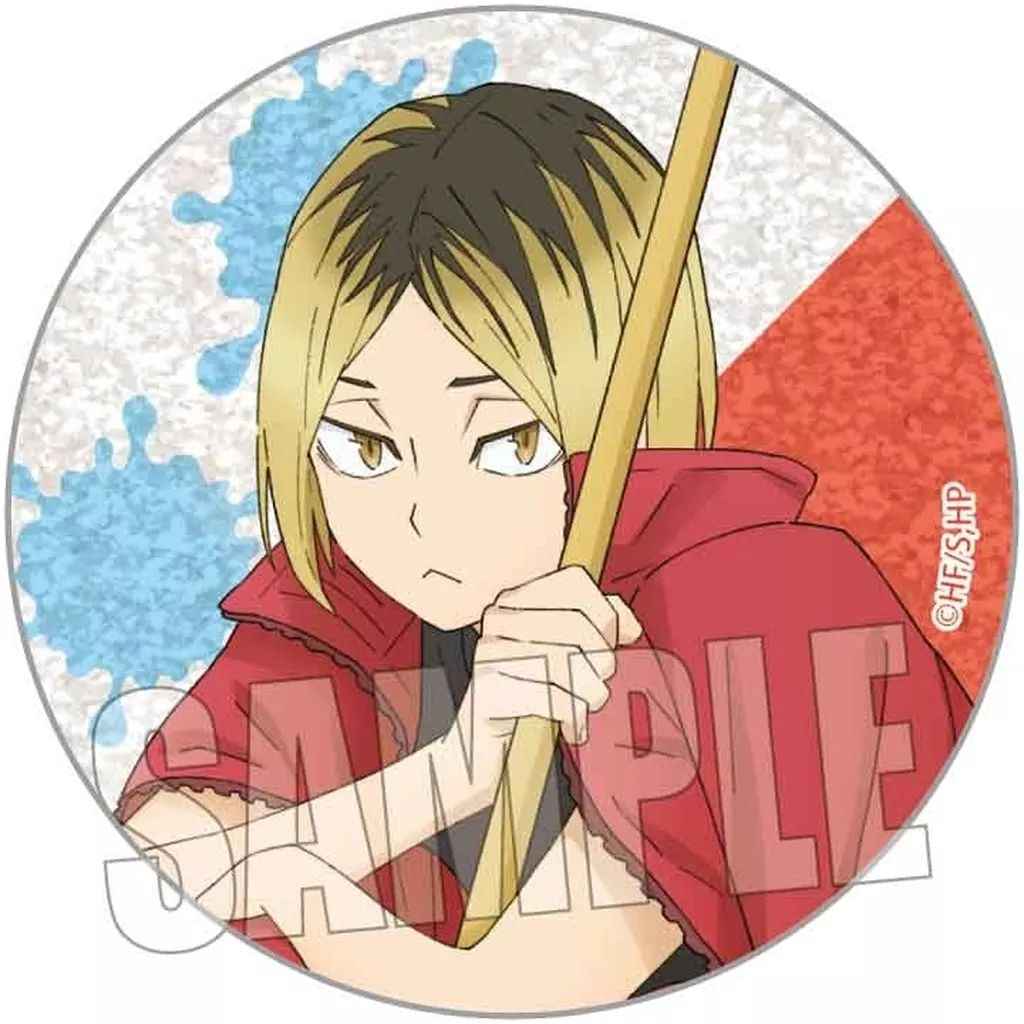 ハイキュー 孤爪研磨 缶バッジ プール掃除 80個セット 未開封 痛バ