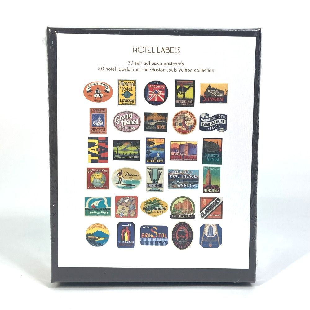 ルイヴィトン ポストカード セット ボックス付き ホテル ラベル - メルカリ