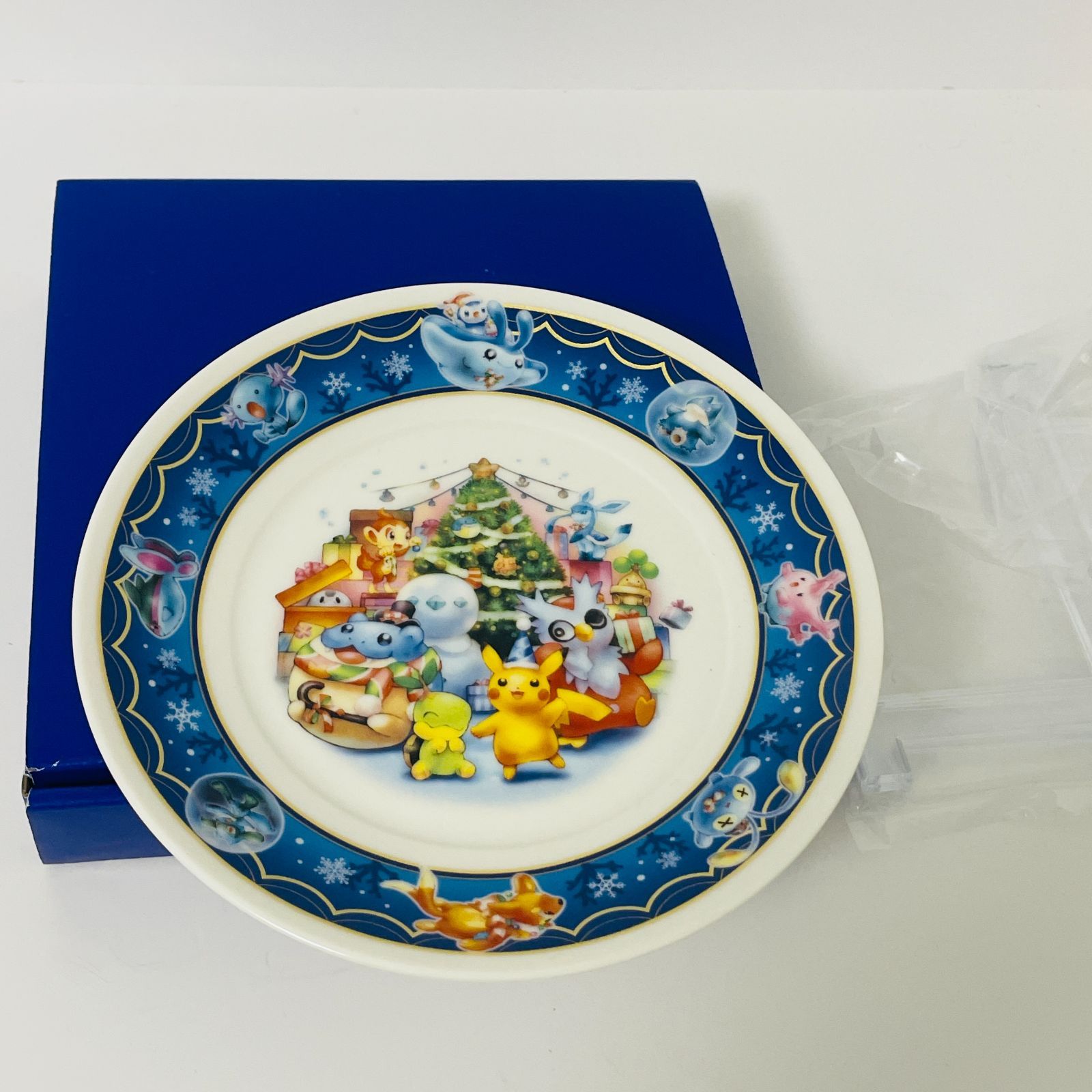 クリスマスプレート 希少 ポケモンセンター 1998 クリスマスプレート