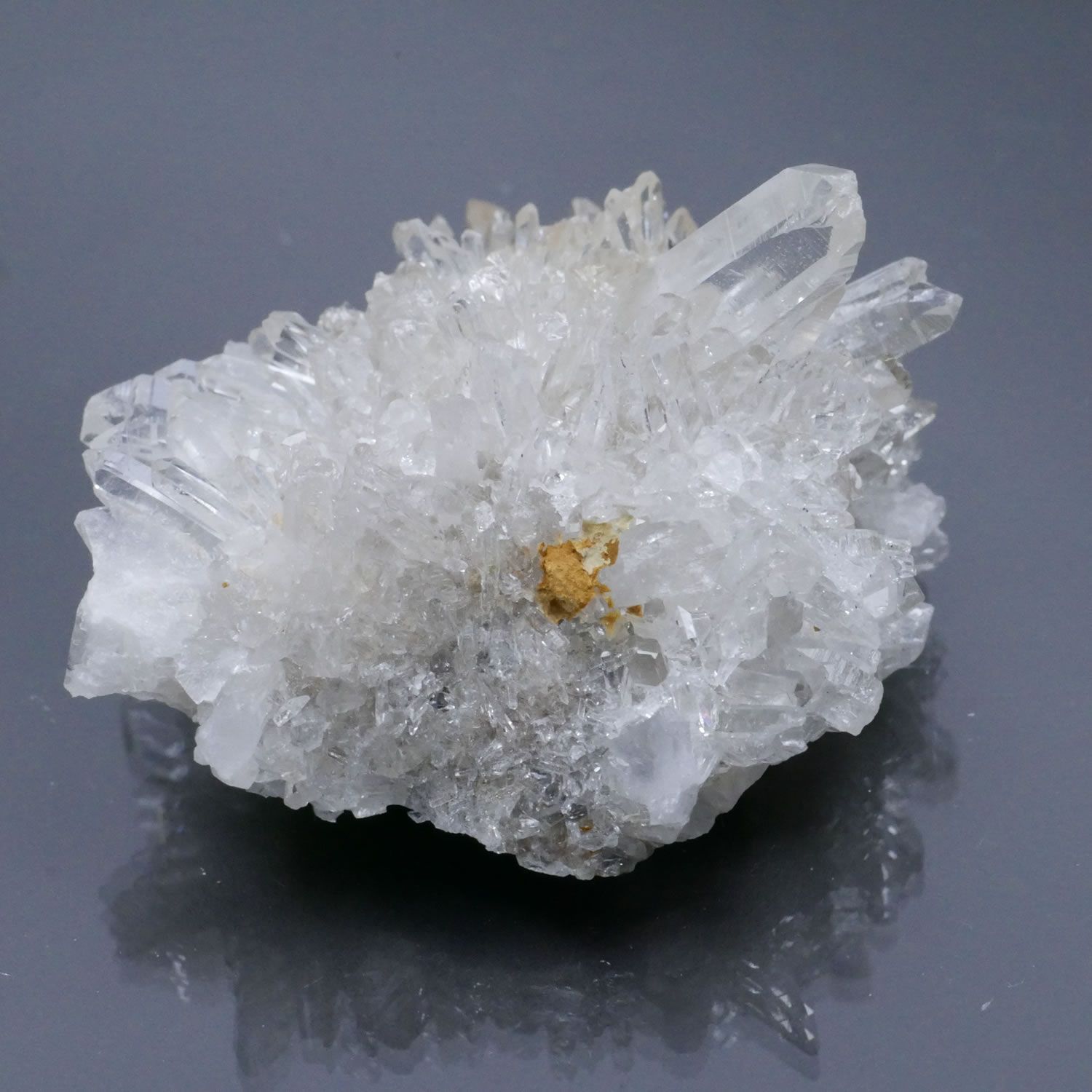 四川省産 菊花水晶 クラスター 1点物 約47g（レインボー部分あり