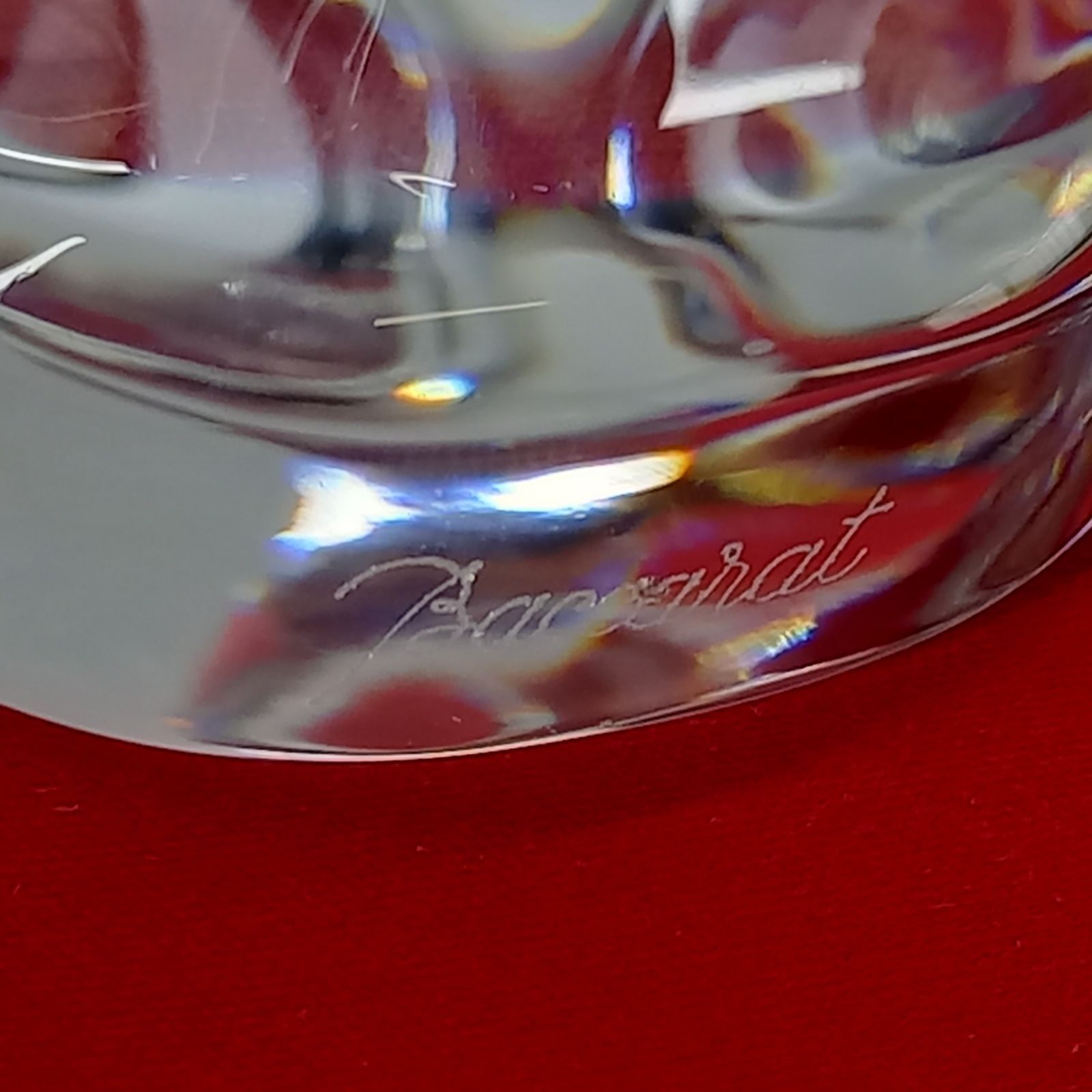 バカラ フィギュリン オーガスタ ゴルファー ゴルフ スイング ショット