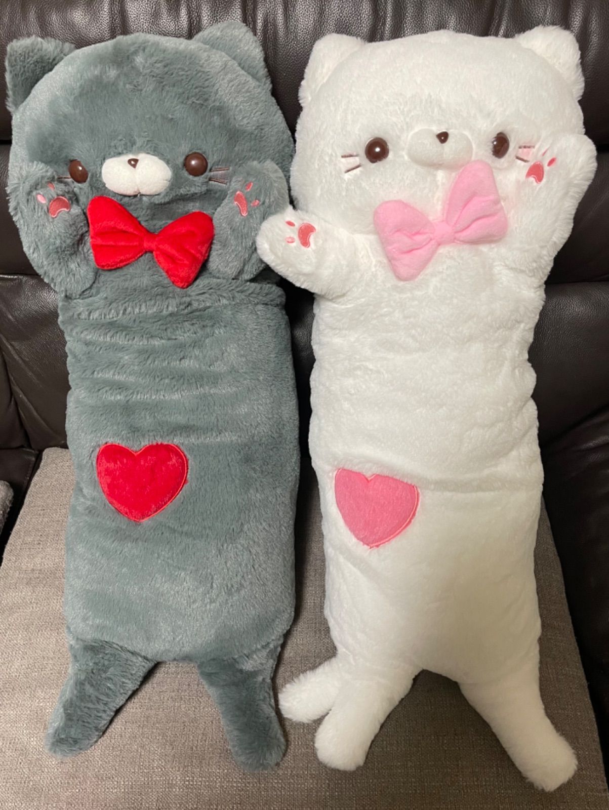 もっと！だっこしてにゃんこ(くろにゃ&しろにゃ)2点セット - メルカリ