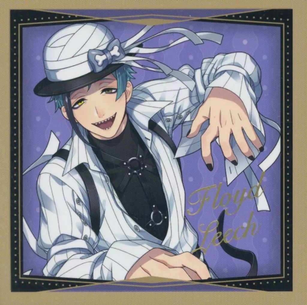 中古】キャラカード フロイド・リーチ(箔押しレア) 「ディズニー