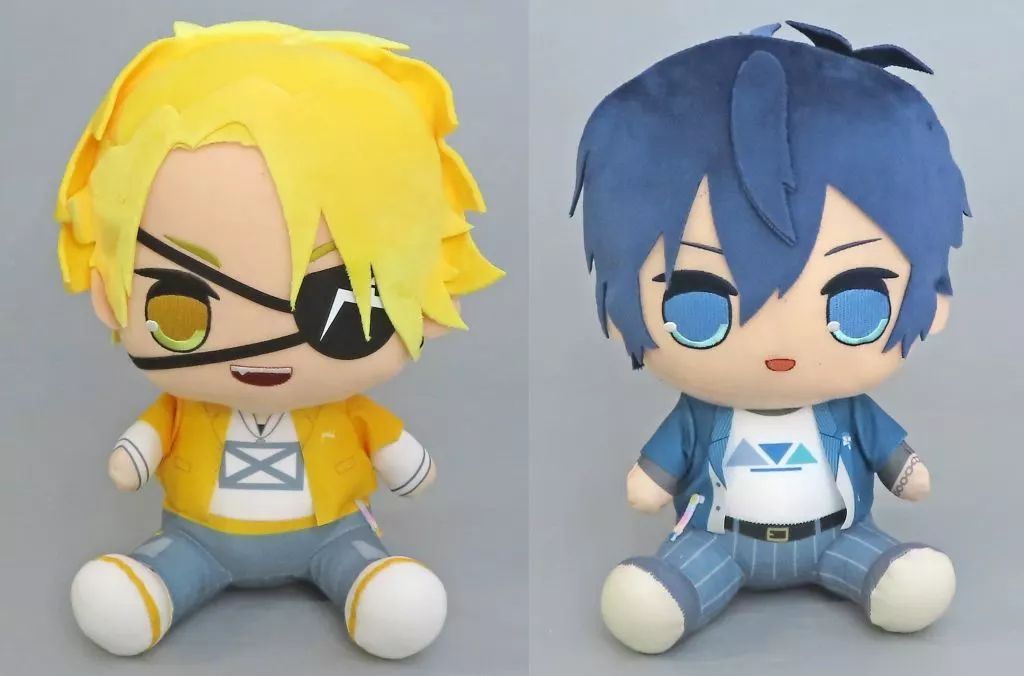 中古】ぬいぐるみ 全2種セット おおきなBIGぬいぐるみ2 「カラフル