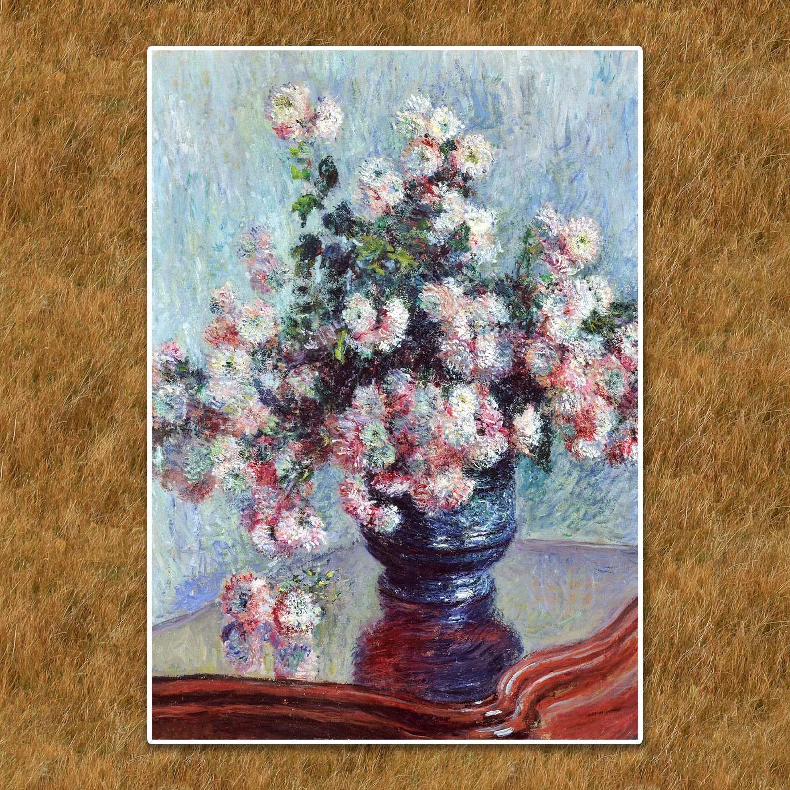 モネ『菊の花瓶〈02〉』複製画【額入り】 - メルカリ