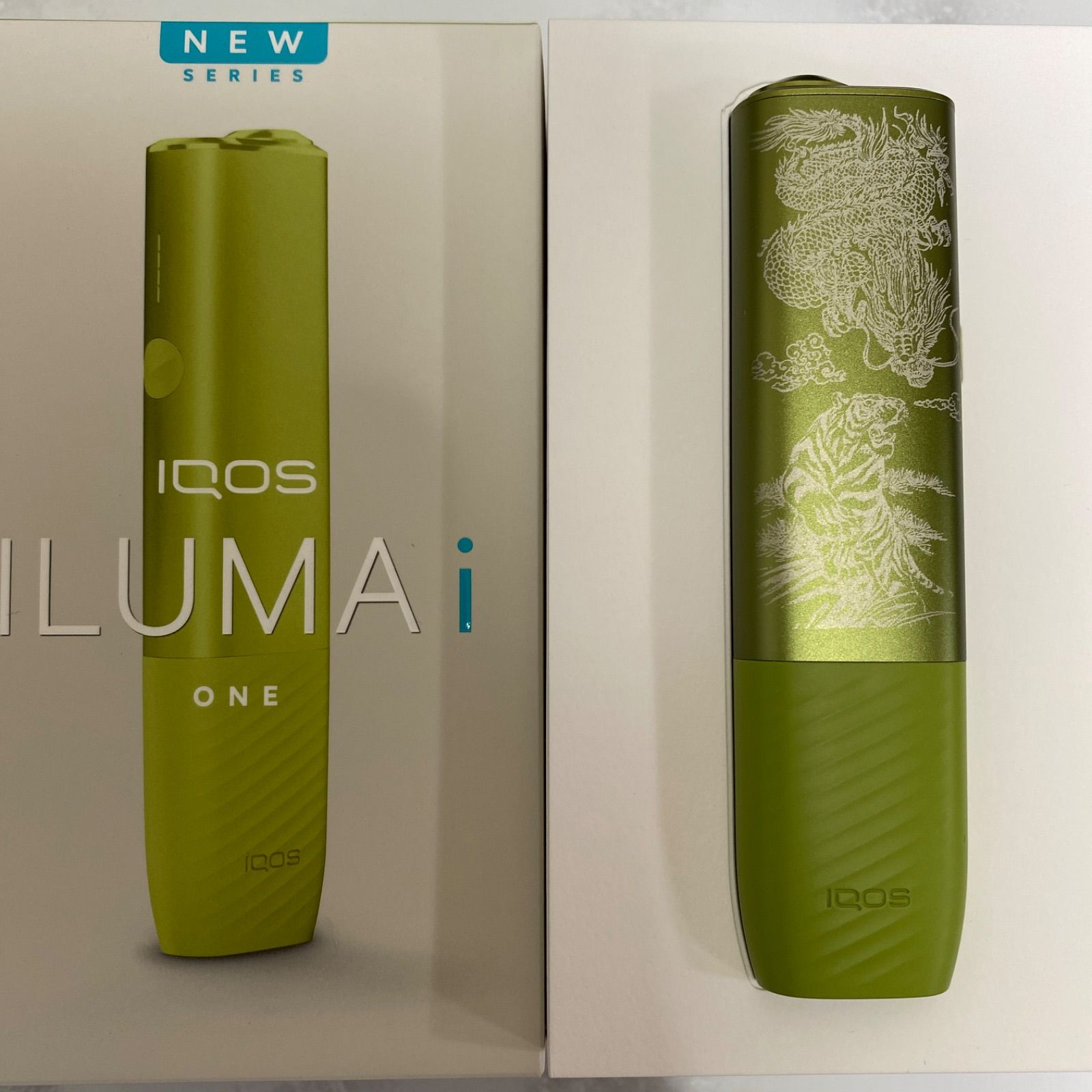 龍 虎 デザイン レーザー加工 iQOS ILUMA i ONE アイコス イルマ i