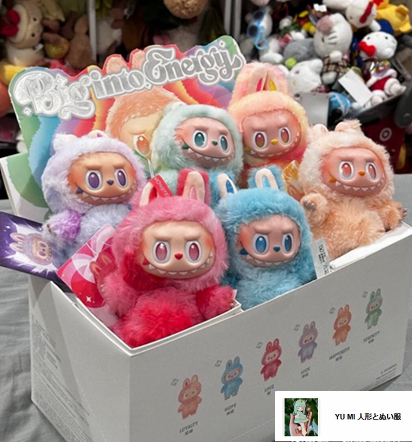 正規品】 LABUBU ラブブ エナジーアソートボックスシュリンク付き 未