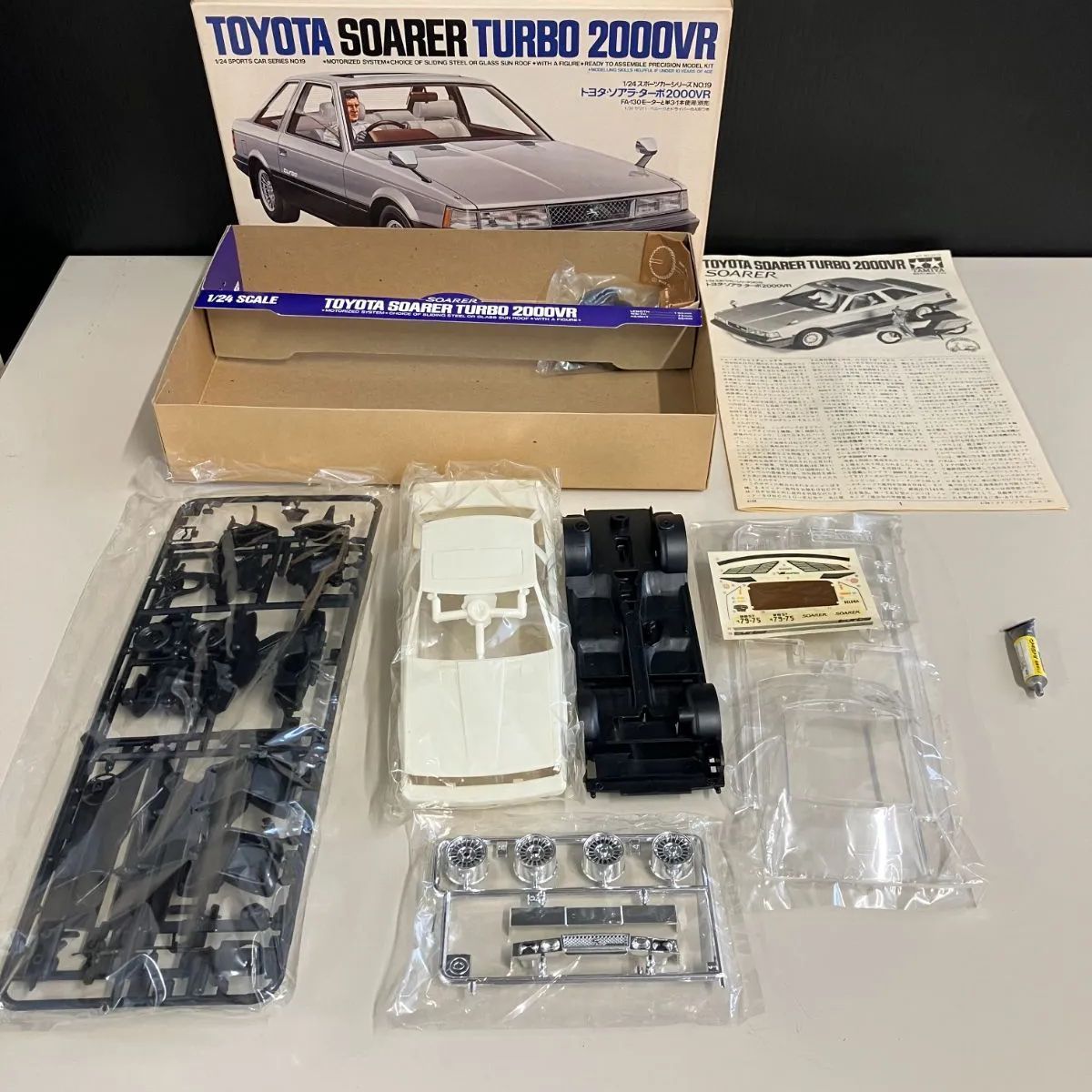 むつ42-0169】タミヤ 1/24 トヨタ ソアラ ターボ 2000VR - メルカリ