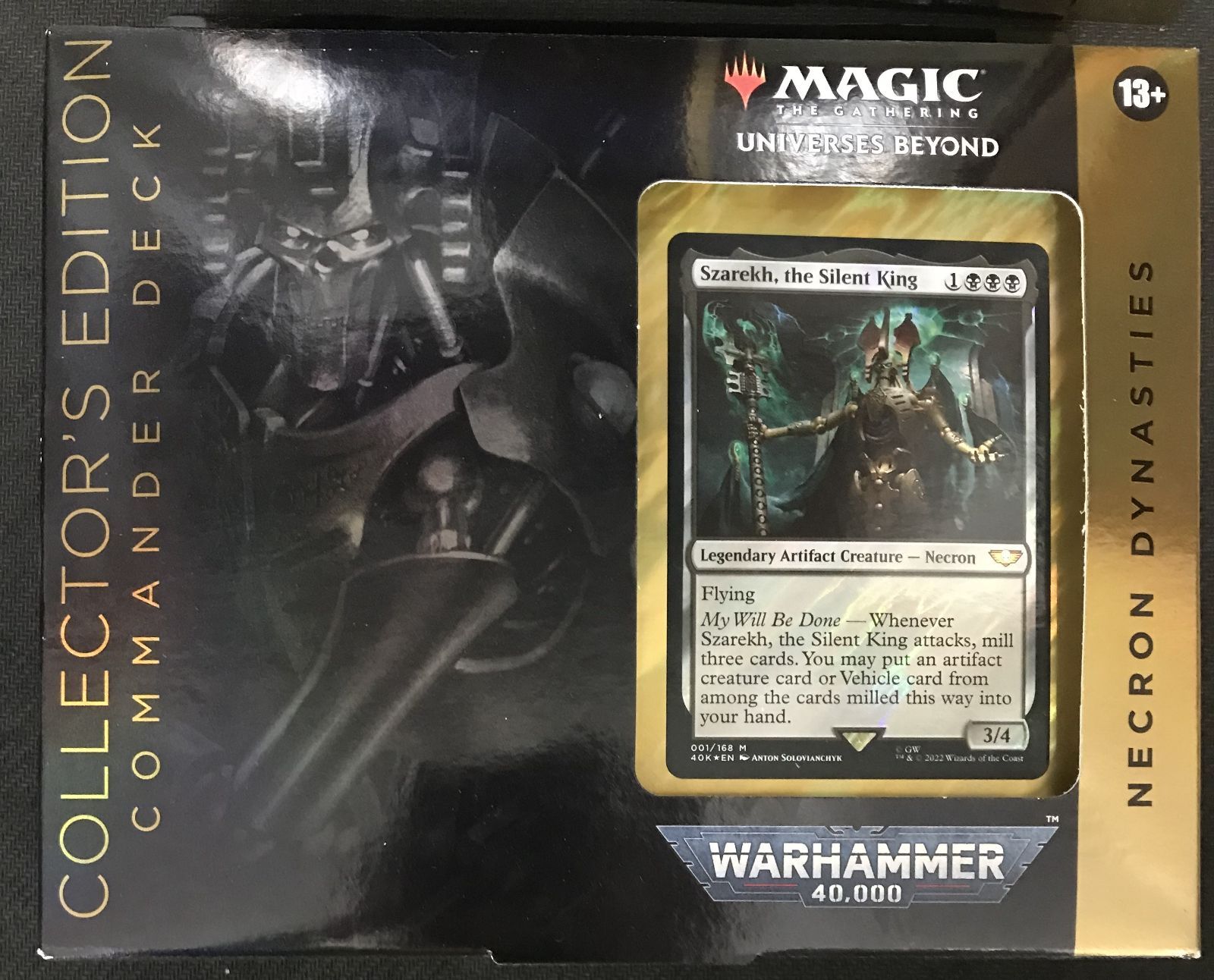 MTG 統率者デッキ ウォーハンマー40000 ネクロン王朝 Collector's