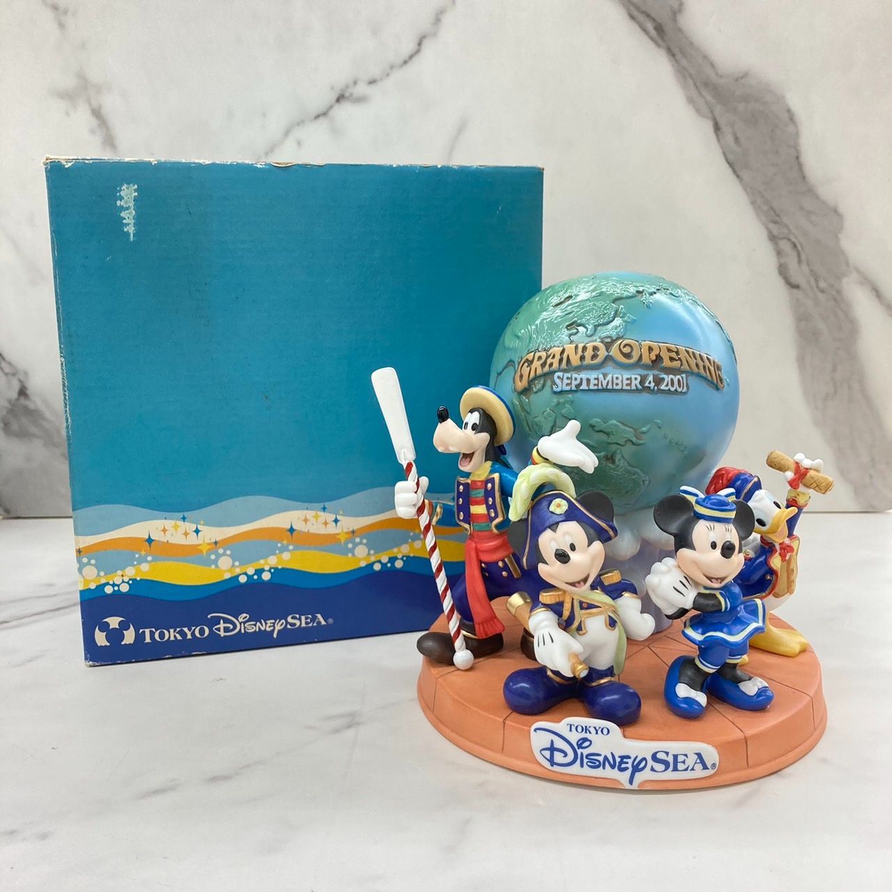 希少品】東京ディズニーシー 2001年 グランドオープン フィギュア