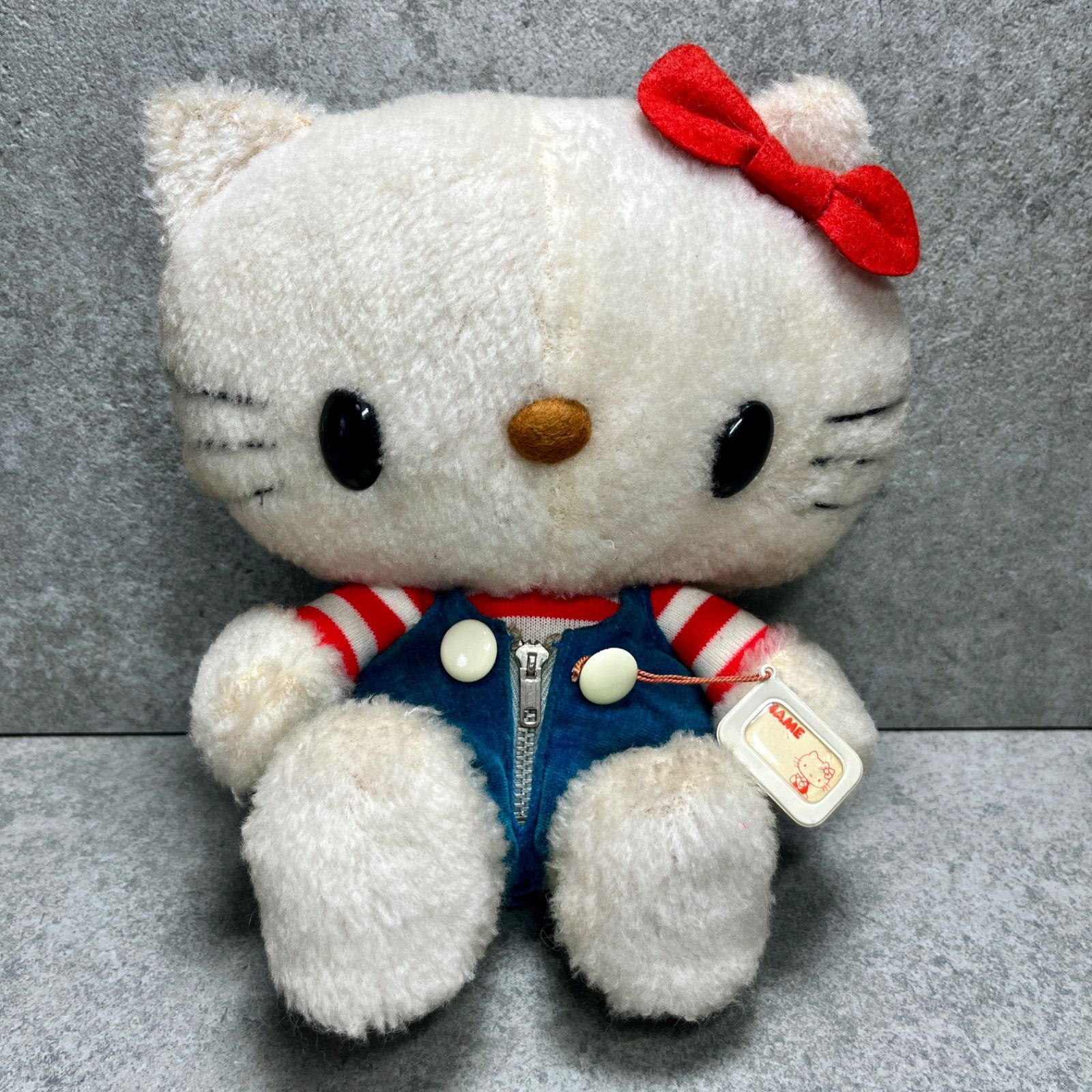 激レア 希少 ハローキティ ぬいぐるみ 昭和レトロ 70年代 初期 当時物