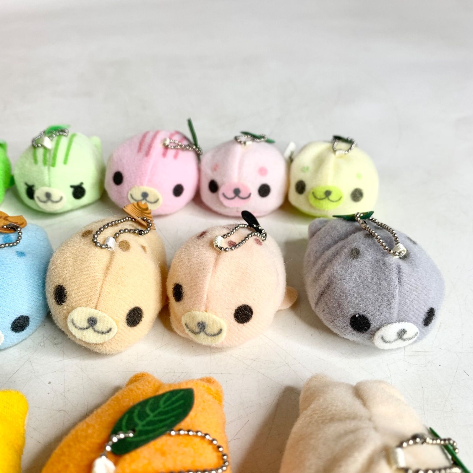 サンエックス まめゴマ 十六茶 ノベルティ マスコット キーホルダー