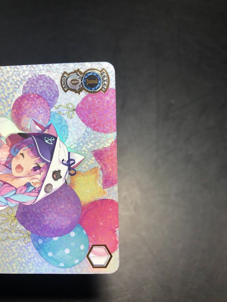 ヴァイスシュバルツ ホロライブ カード パステルラッパー 湊あくあ SSP