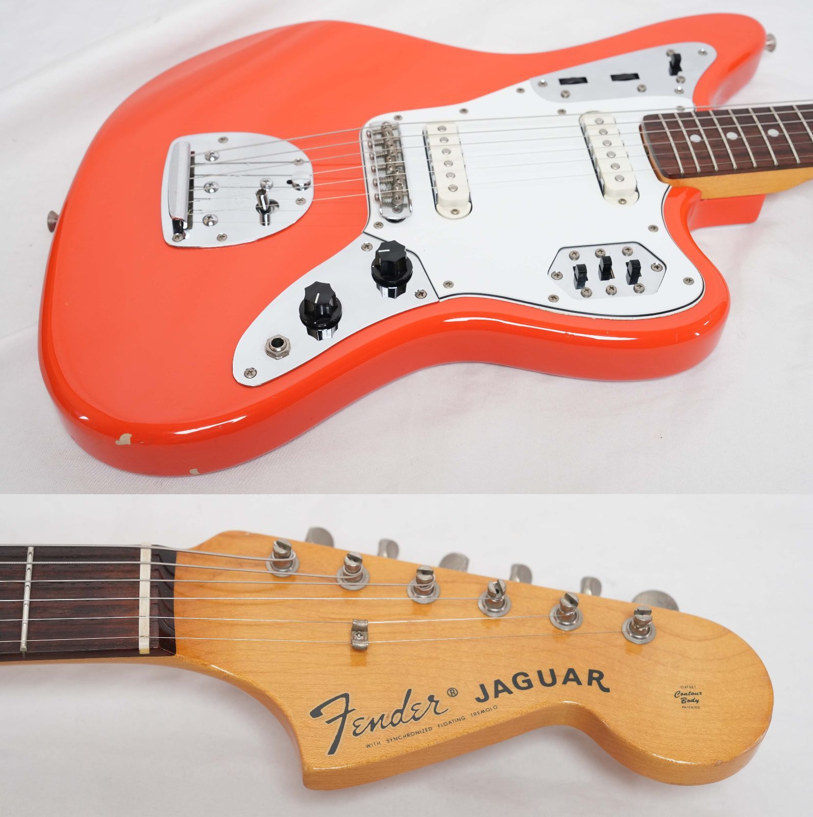 ☆Fender Japan☆JG66-85 JAGUAR FRD スポットカラー レアカラー