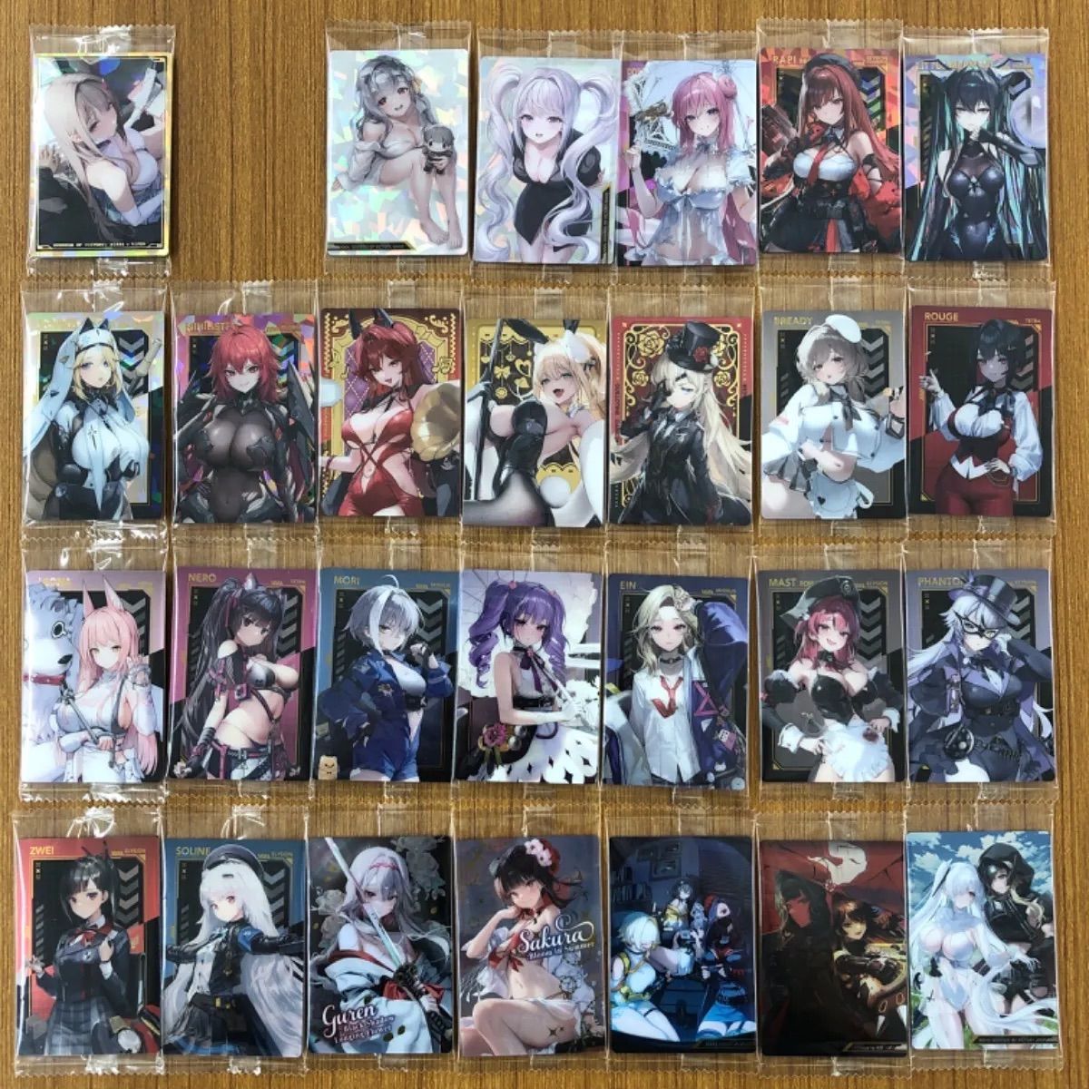 27種類 セミコンプリート NIKKE ウエハース 4 勝利の女神 ニケ カード