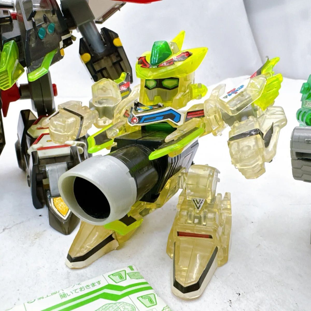 TAKARA ビーダマン爆外伝V ビーダキャリバー クリアバージョン 1999