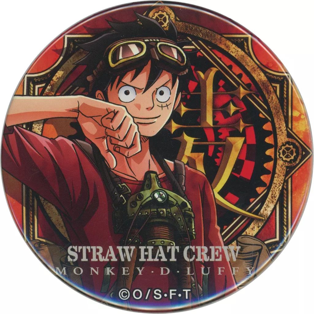 中古】バッジ・ピンズ(キャラクター) モンキー・D・ルフィ