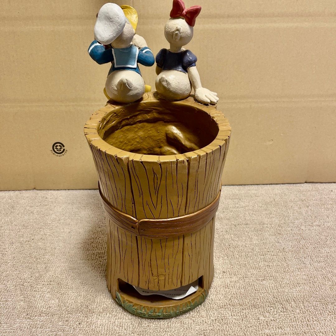 期間限定値下げ セトクラフト ディズニー ドナルド&デイジー 傘立て