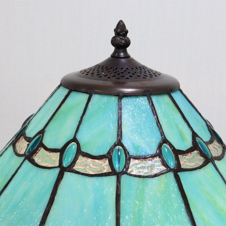 ステンドグラスランプ アクアビードロ 19インチ フロアスタンド - メルカリ