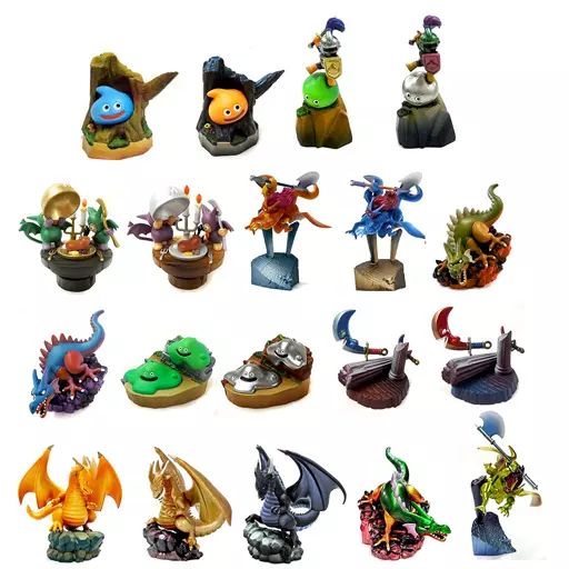 中古】トレーディングフィギュア 全19種セット 「ドラゴンクエスト
